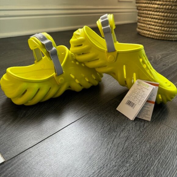 CROCS Other - Brand NEW Unisex CROCS- Yellow US size (9 Men /11Women)